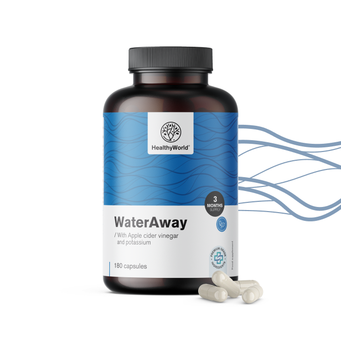 WaterAway – capsules tegen vochtophoping