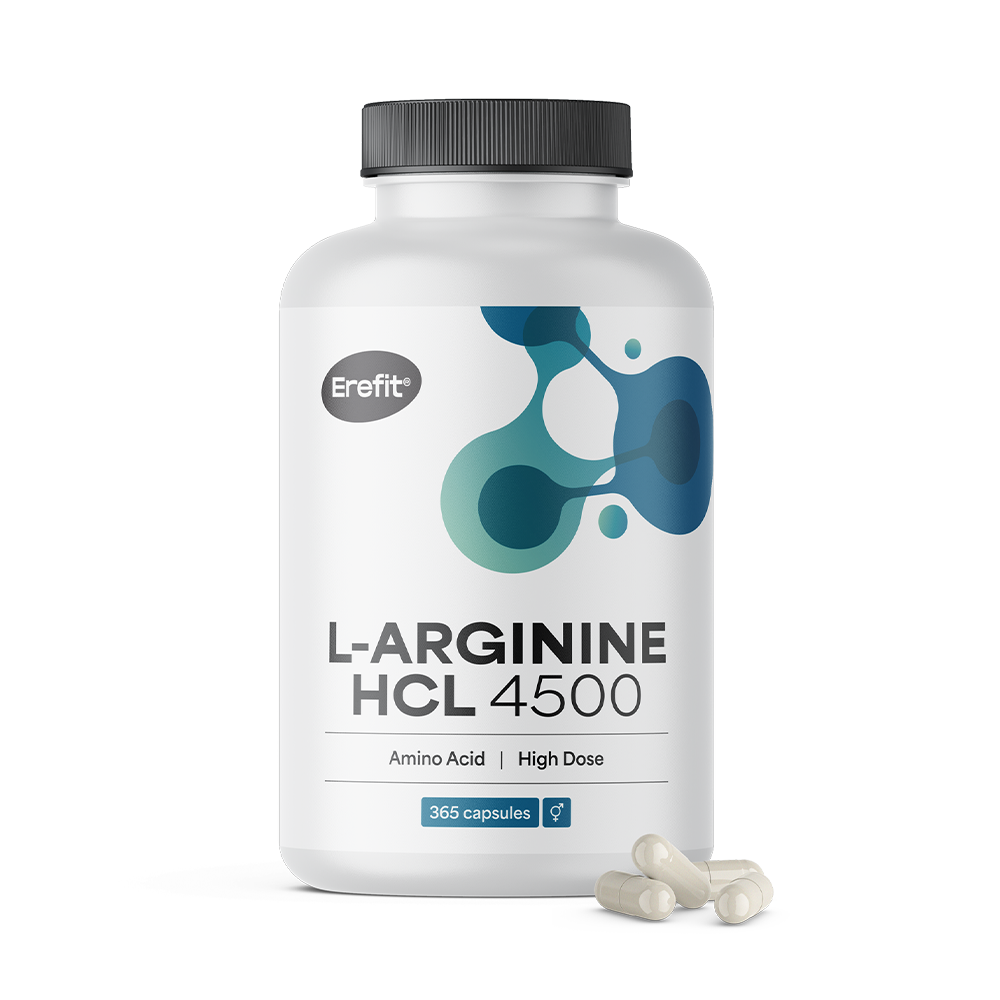 L-arginine HCL 4500 mg in capsules