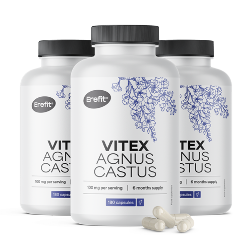 3x Monnikspeper 100 mg, totaal 540 capsules