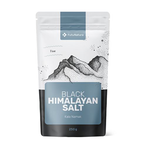 Fijn gemalen zwarte Himalaya zout