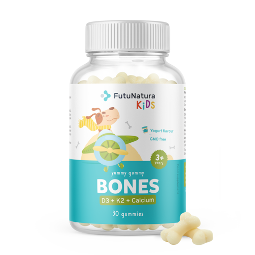 BONES – Gummies voor kinderen voor de botten, 30 gummies