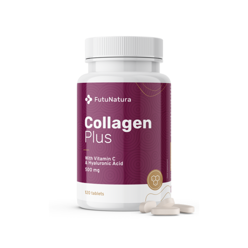 Collageen + vitamine C + hyaluronzuur, 120 tabletten