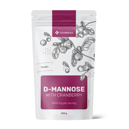 D-mannose met cranberry, 250 g