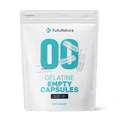 Lege capsules maat 00 – gelatine, 1000 capsules