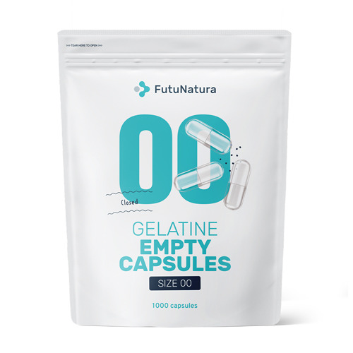 Gelatine capsules, maat 00