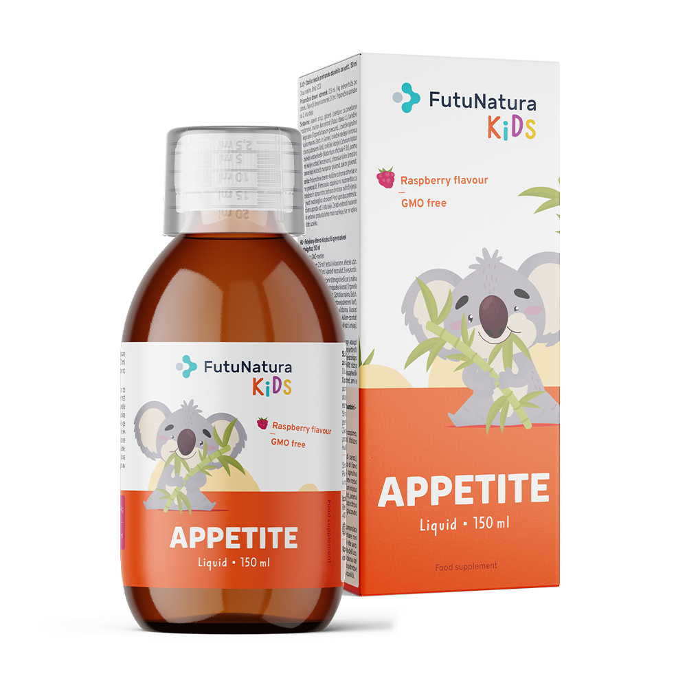 APPETITE - Vloeibaar voedingssupplement voor kinderen ter ondersteuning van de eetlust