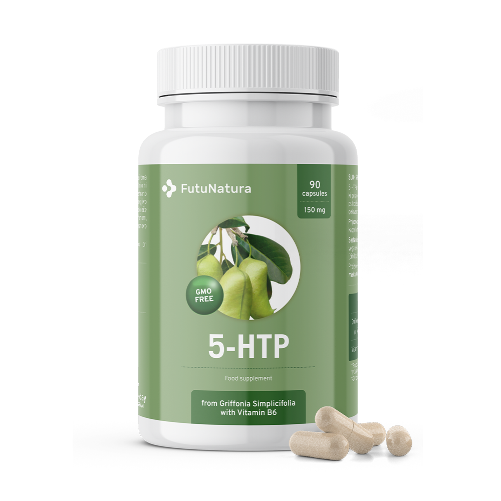 5-HTP 150 mg - Griffonia Simplicifolia.