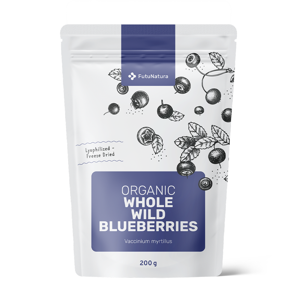 Blauwe bosbes - heel.