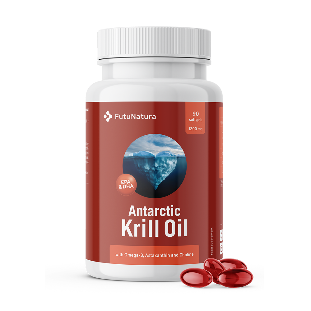 Krillolie 1200 mg