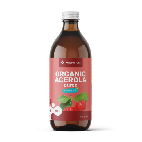 BIO Acerola vruchtensap, 500 ml