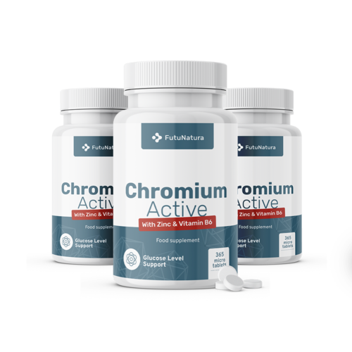 3x Chroom Active, totaal 1095 microtabletten