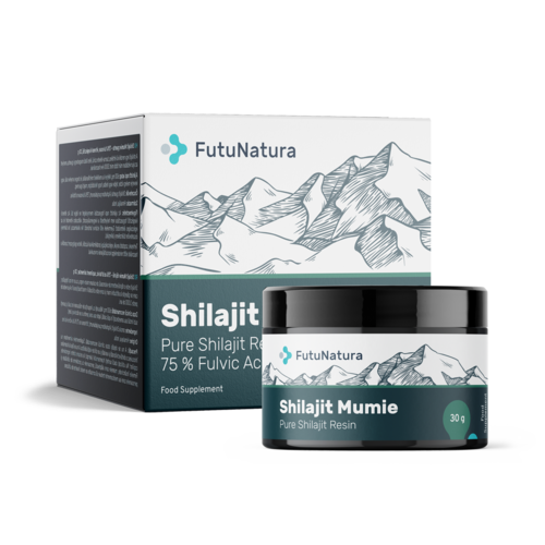 Shilajit Mumie hars – 75 % fulvinezuur, 30 g