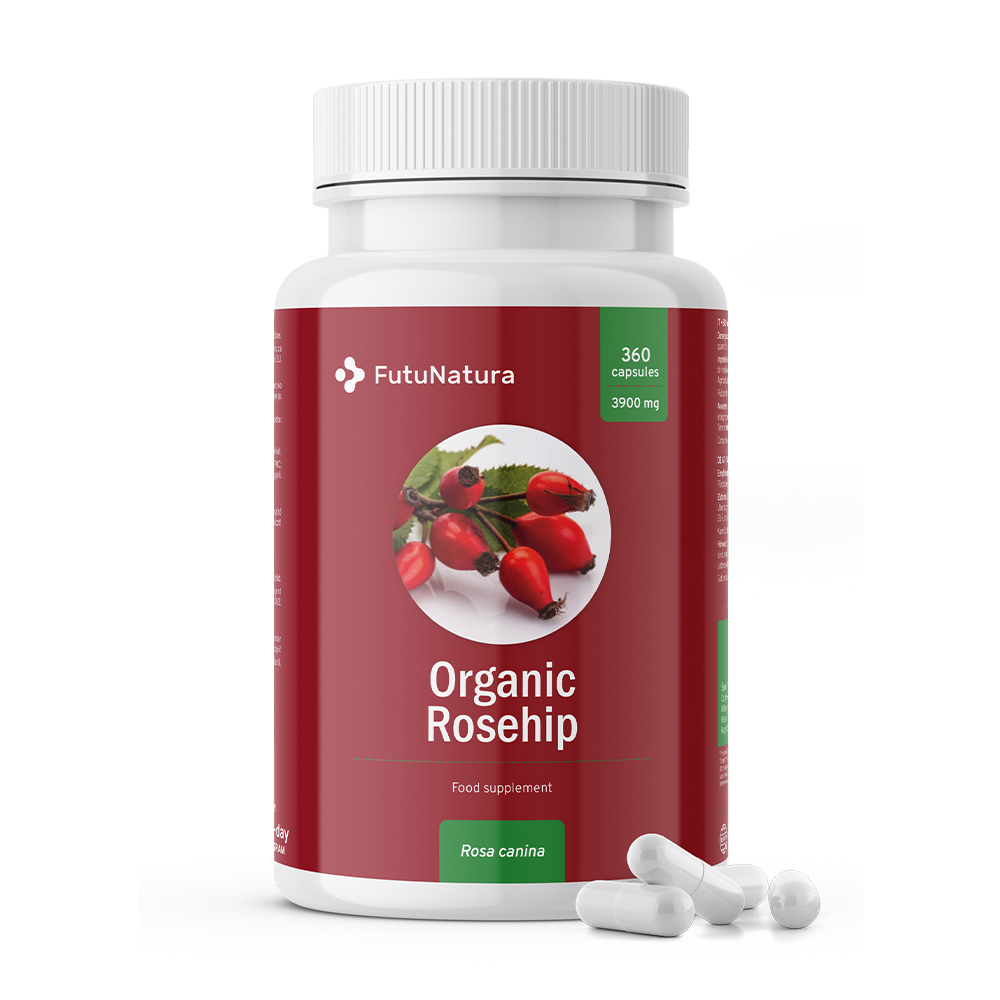 BIO Hondsroos in capsules.