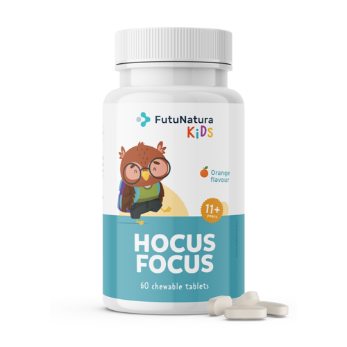 HOCUS FOCUS voor kinderen, 60 kauwtabletten