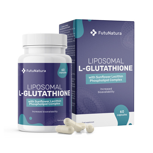 Liposomale L-glutathion in capsules
