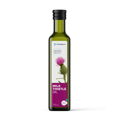100% mariadistelolie, 250 ml