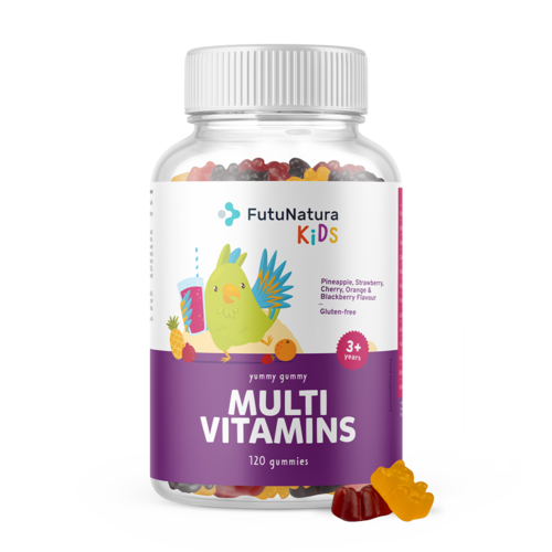 MULTI VITAMINS - Gummies voor kinderen met multivitaminen, 120 gummies