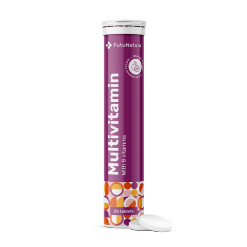 Multivitaminen – bruistabletten, 20 bruistabletten