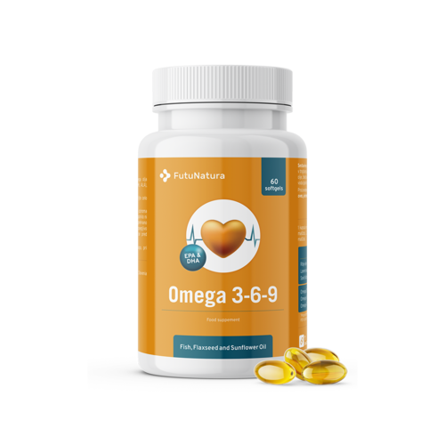 Omega 3-6-9, 60 zachte capsules
