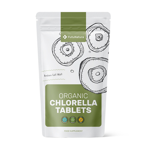 BIO Chlorella in tabletten.