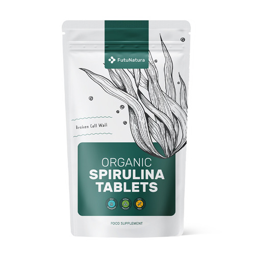 Biologische spirulina tabletten