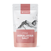 Roze Himalayazout – fijn gemalen, eetbaar, steenzout, niet-gejodeerd, 1000 g