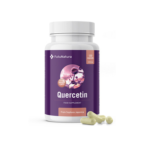 Quercetin capsules.