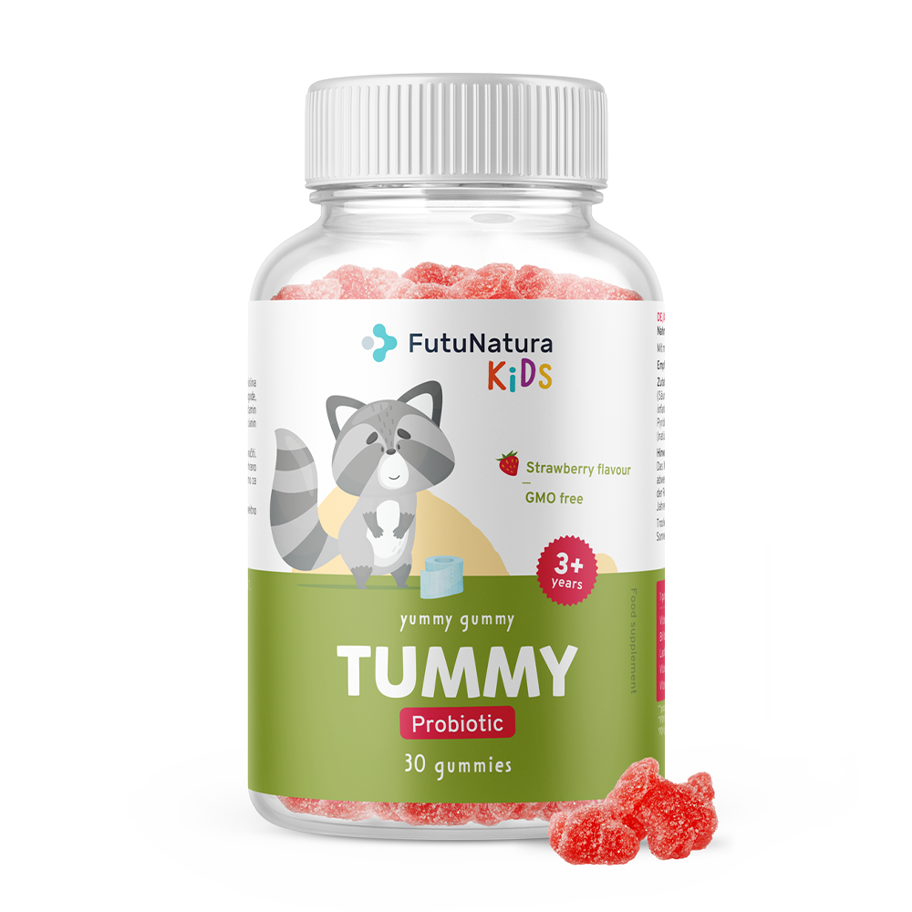 Gummies voor kinderen voor de spijsvertering