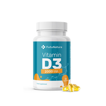 Vitamine D capsules.