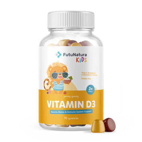 Vitamine D3 - Gummies voor kinderen, 90 gummies