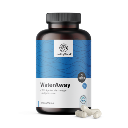 WaterAway – capsules tegen vochtophoping, 180 capsules