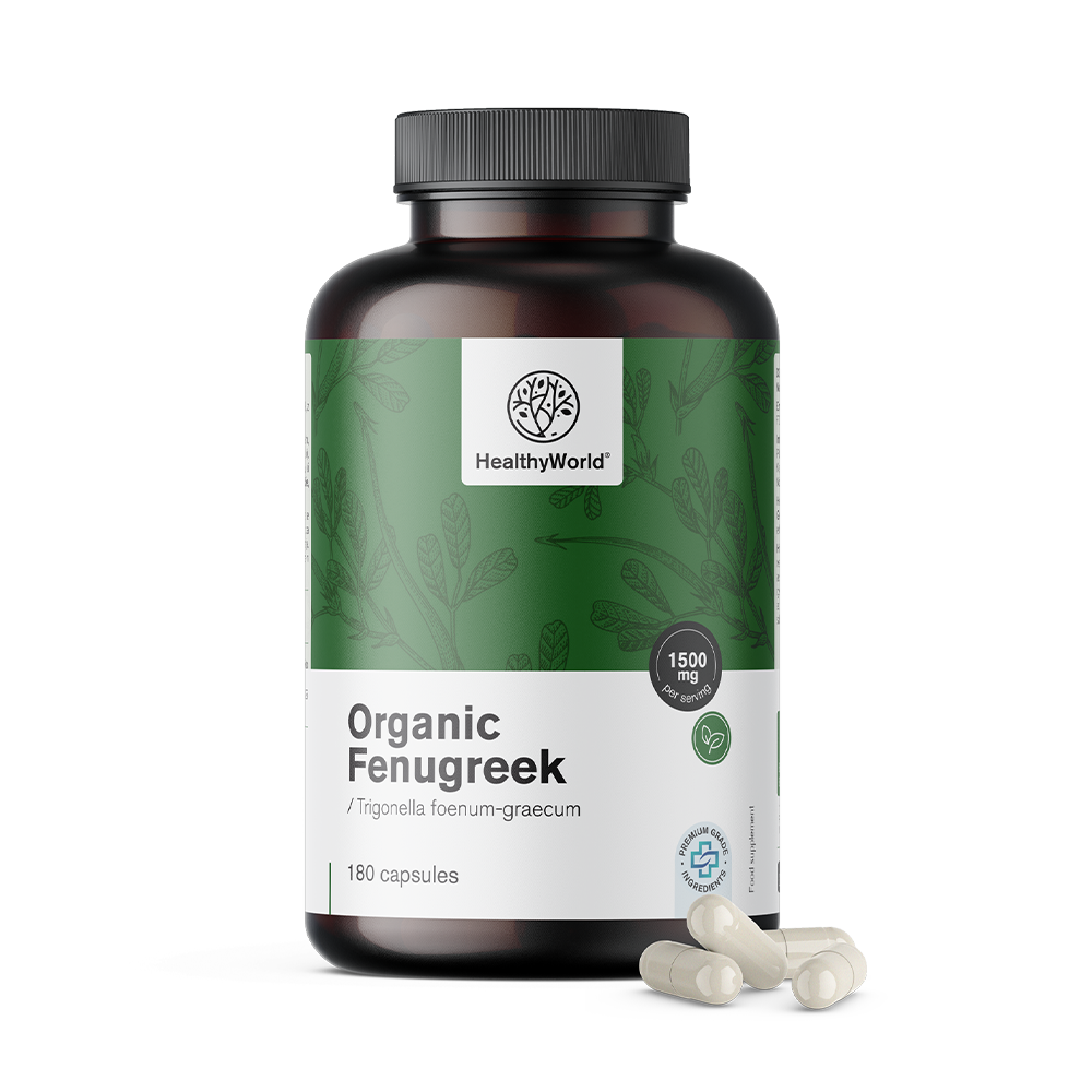 BIO Fenegriek in capsules.