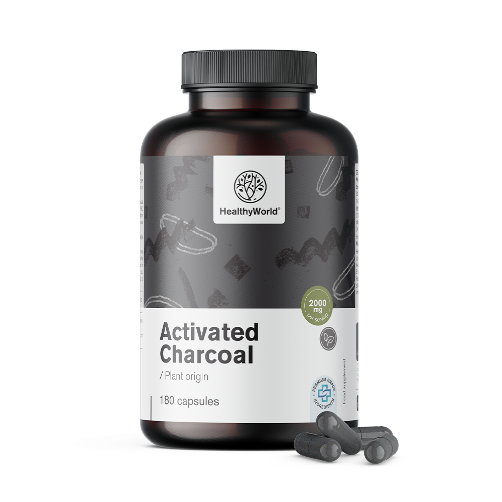 Actieve kool 2000 mg