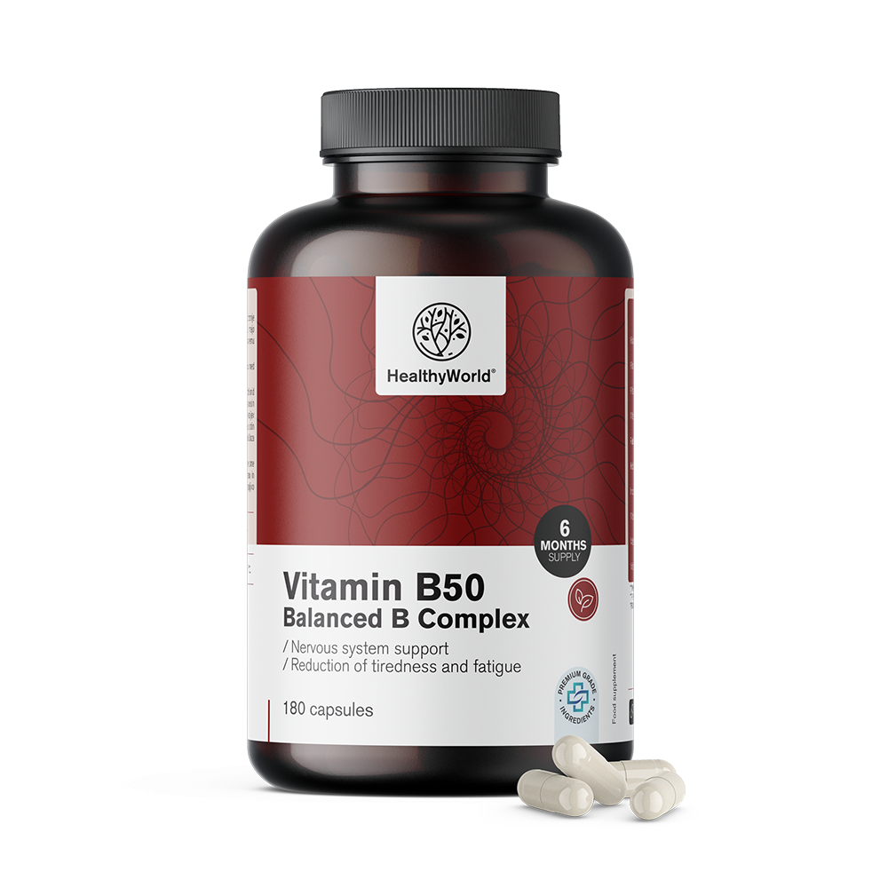 Vitamine B50 complex capsules