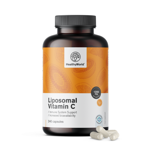 Liposomale vitamine C 1200 mg, 240 capsules