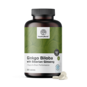Ginkgo biloba met Siberische ginseng 6600 mg, 365 tabletten