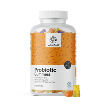 Probiotica - gummies met microbiële culturen.