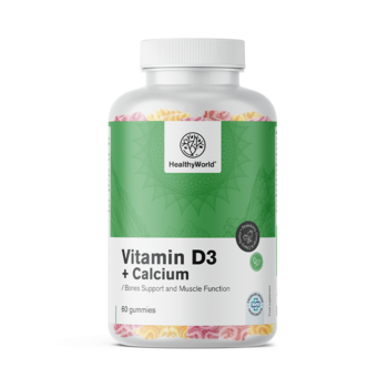 Vitamine D3 + Calcium in gummies