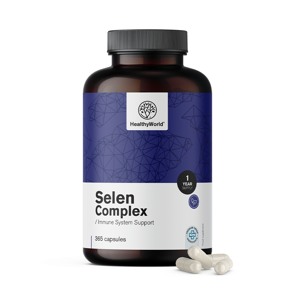 Seleniumcomplex 200 µg met 3 vormen van selenium.