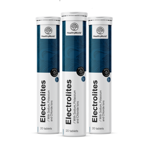 3x Elektrolyten – bruistabletten, totaal 60 bruistabletten