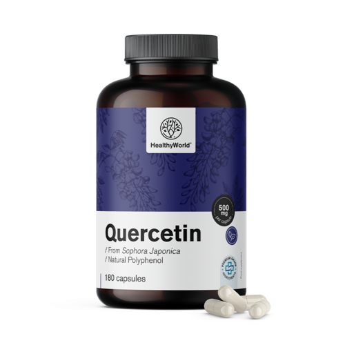 Quercetine 500 mg, 180 capsules