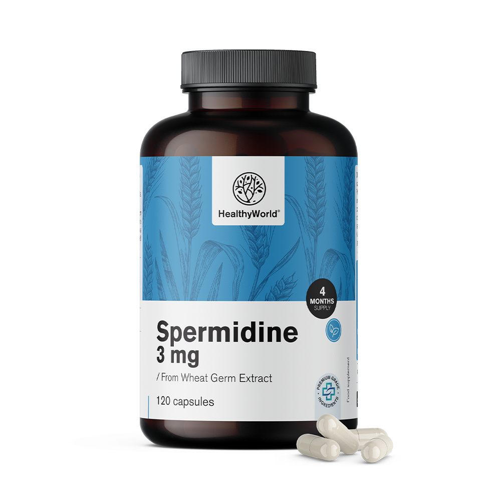 Spermidine 3 mg - uit tarwekiemextract.