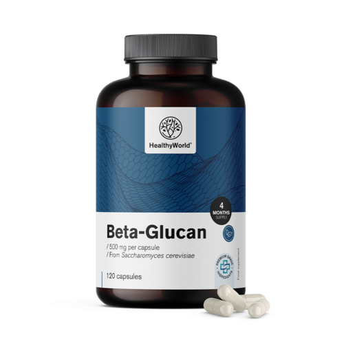 Bètaglucaan 500 mg, 120 capsules