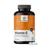 Vitamine C 1000 mg - met rozenbottel en bioflavonoïden, 180 tabletten