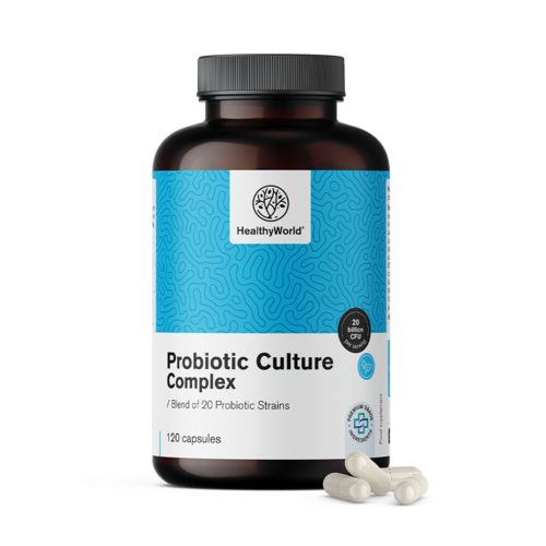 Probiotic Culture - complex van microbiële culturen, 120 capsules