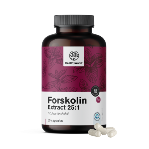 Forskoline – uit extract van Indiase brandnetel 20 mg, 60 capsules