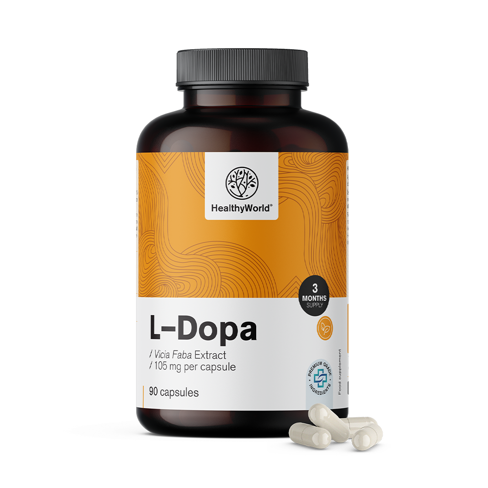 L-dopa 105 mg - uit boonextract