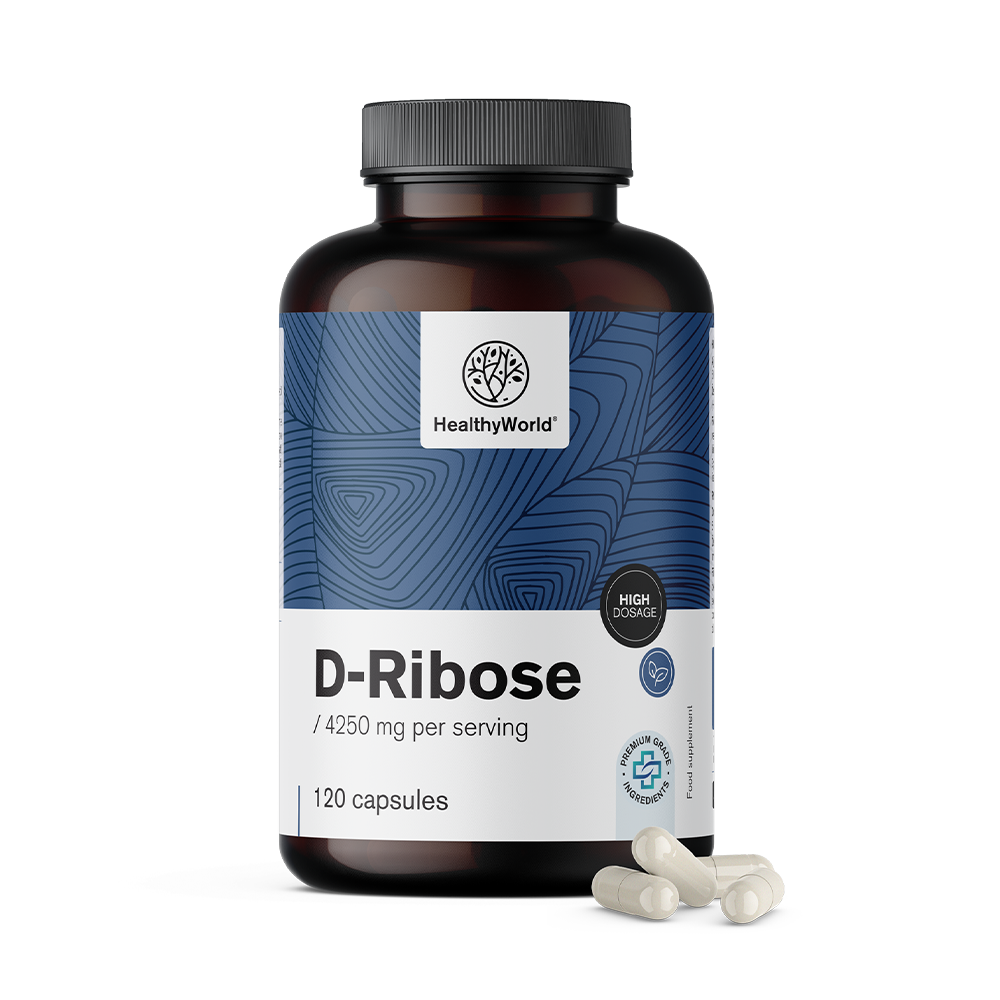 D-ribose 850 mg.