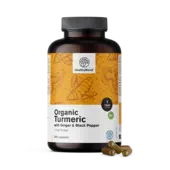 BIO Kurkuma 480 mg - met gember en zwarte peper, 365 capsules