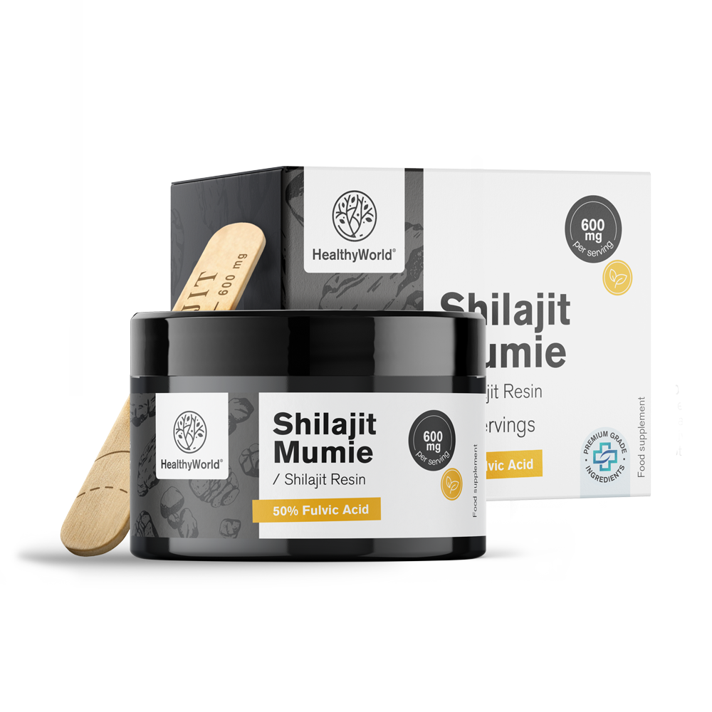 Shilajit Mumie 600 mg - hars